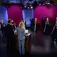 Nach dem Duell wurde die Runde um weitere Spitzenkandidaten erweitert.  - Bild: Klaus-Dietmar Gabbert/dpa