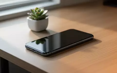 Ein modernes Smartphone liegt auf einem schlichten Holztisch in einer hellen, aufgeräumten Umgebung. - Foto: über boerse-global.de