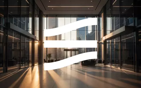 Abstrakte Darstellung eines modernen Finanzgebäudes bei Sonnenuntergang, symbolisch für institutionelle Kapitalmärkte. - Foto: über boerse-global.de