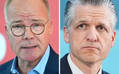 Neues Pendant von SPD-Fraktionschef Miersch bei der Union ist Thorsten Frei (rechts). (Archivbilder) - Foto: Elisa Schu/dpa