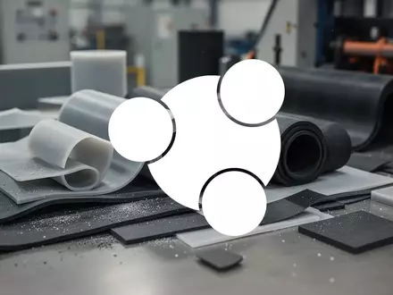 Industrielle Gummiproduktion und Polymermaterialien in einer professionellen, atmosphärischen Aufnahme. - Foto: über boerse-global.de