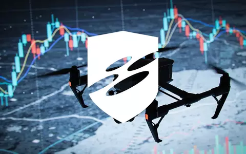 Abstrakte Darstellung einer Überwachungsdrohne vor einem technologischen Hintergrund, die Marktvolatilität symbolisiert. - Foto: über boerse-global.de
