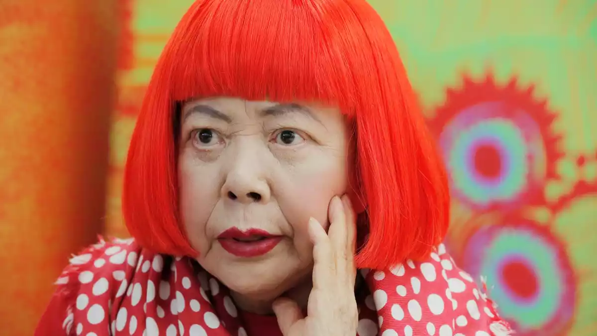Die japanische Künstlerin Yayoi Kusama ist mit ihren farbenfrohen Bildern weltweit berühmt geworden. - Bild: Itsuo Inouye/AP/dpa