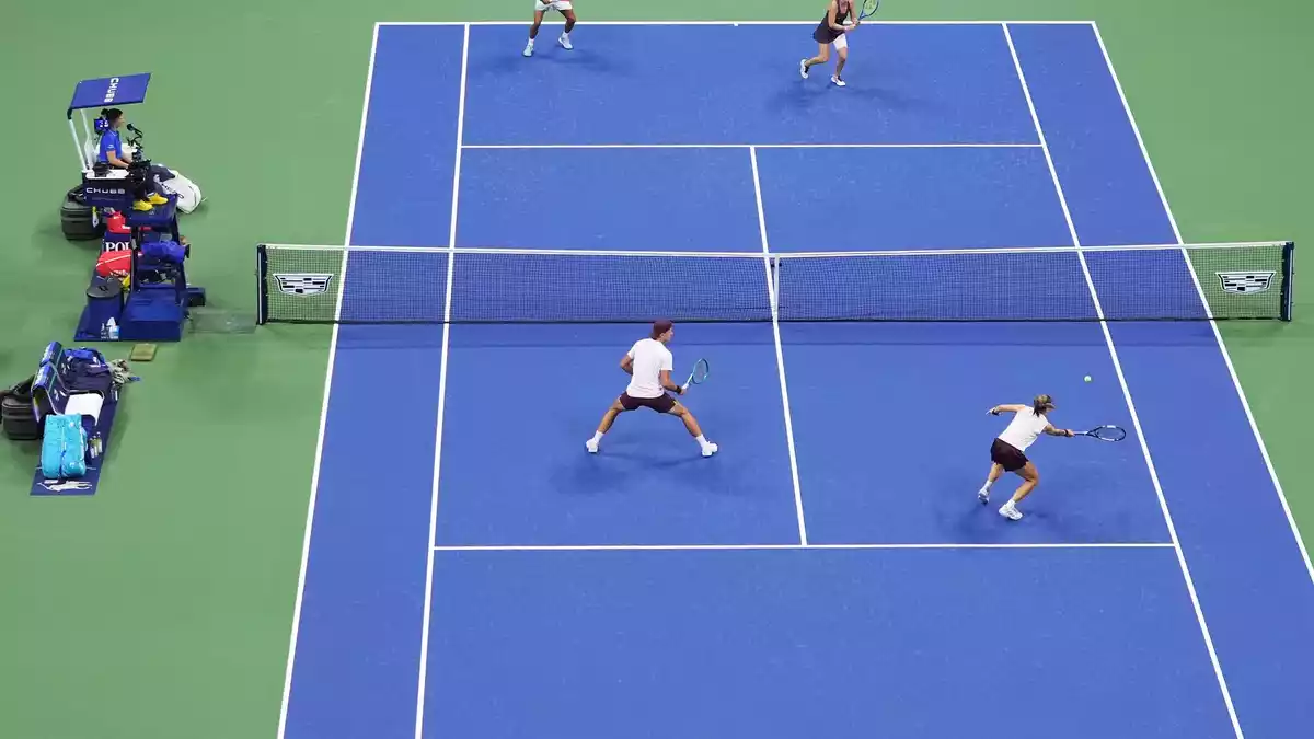 Das Finale wurde im Match Tiebreak entschieden.  - Bild: Frank Franklin II/AP/dpa