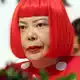 Die japanische Künstlerin Yayoi Kusama war unter anderem für ihre Kunst mit «Polka Dots» berühmt. (Archivbild) - Bild: Robichon/dpa