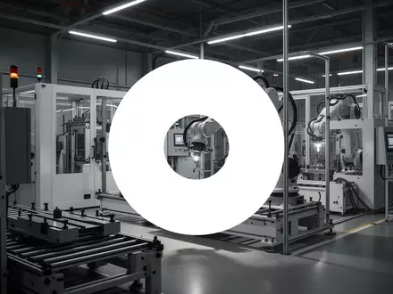 Moderne, präzise Industrieanlage in einer sauberen Fertigungshalle mit professioneller Beleuchtung. - Foto: über boerse-global.de