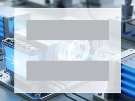 Abstrakte Darstellung moderner Batterietechnologie und industrieller Innovation in einer hochmodernen Laborumgebung. - Foto: über boerse-global.de