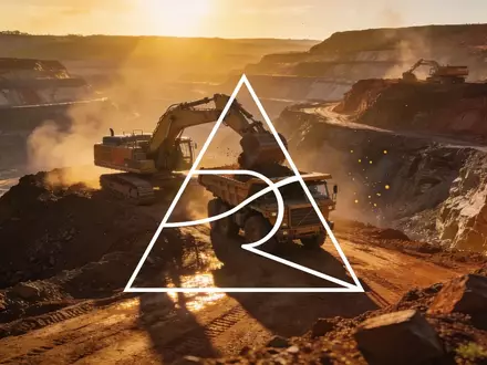 Weitläufige industrielle Bergbaulandschaft bei Sonnenaufgang als Symbol für großangelegte Rohstoffprojekte - Foto: über boerse-global.de