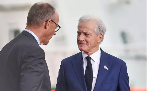 Friedrich Merz und Jonas Gahr Störe (Archiv) - Foto: via dts Nachrichtenagentur