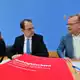 Die Linke plädierte bei einer Pressekonferenz in Berlin für einen Mietendeckel.  - Bild: Sebastian Gollnow/dpa
