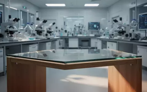 Ein moderner, steriler Hochtechnologie-Laborraum mit unscharfen wissenschaftlichen Geräten im Hintergrund. - Foto: über boerse-global.de