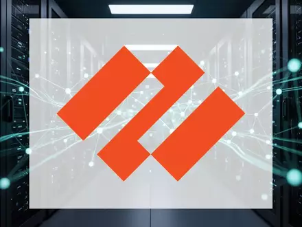 Abstraktes digitales Netzwerk und leuchtende Datenströme in einer modernen, dunklen Serverumgebung. - Foto: über boerse-global.de
