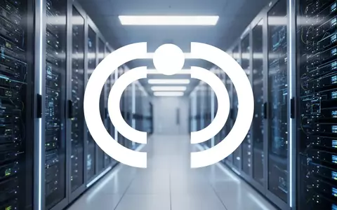 Moderne Serverinfrastruktur in einem Rechenzentrum mit blauer Beleuchtung als Symbol für IT-Dienstleistungen. - Foto: über boerse-global.de