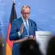 Der Kanzler versammelt seine Verbündeten im Streit um den EU-Haushalt im Kanzleramt. - Bild: Michael Kappeler/dpa