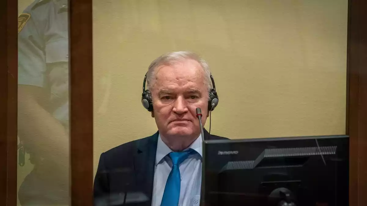 Mladic verbüßte eine lebenslange Haftstrafe. (Archivbild) - Bild: Jerry Lampen/Pool ANP/AP/dpa
