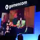 Eine Paintbucket-Entwicklerin stellte bei der Gamescom «Grenzgänger» vor. - Bild: Wolf von Dewitz/dpa