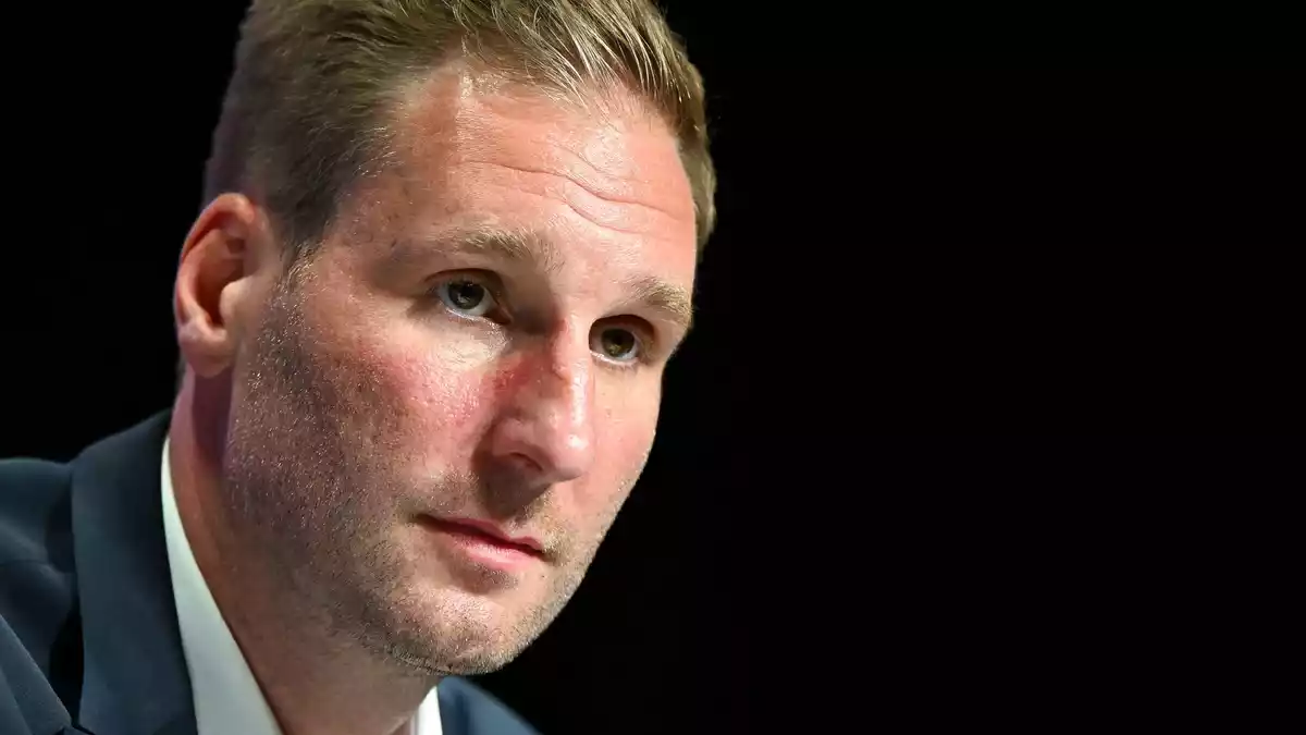 André Rankel ist neuer Eishockey-Bundestrainer.  - Bild: A4366 Sven Hoppe/dpa