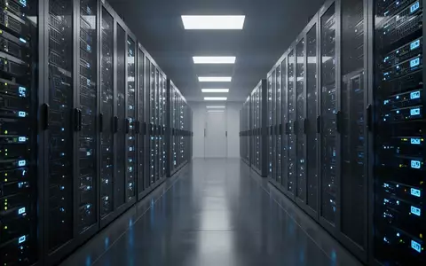 Moderne Serverräume in einem Rechenzentrum mit leuchtenden Hardware-Komponenten. - Foto: über boerse-global.de