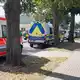Bei einer Gewalttat an einem Schulcampus in Gosen-Neu Zittau in Brandenburg sind zwei Menschen ums Leben gekommen. - Bild: Moritz Deckwerth/dpa