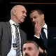 DFB-Präsident Bernd Neuendorf (l) und UEFA-Boss Aleksander Ceferin arbeiten eng zusammen. (Archivbild) - Bild: Marijan Murat/dpa