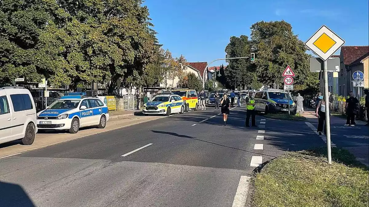Zwei Tote nach Gewalttat an Schule in Brandenburg