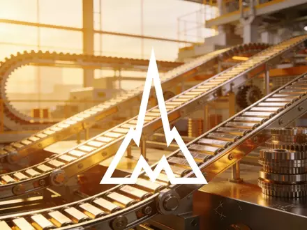 Abstraktes Bild einer modernen Industrieanlage, das technisches Wachstum und industrielle Fertigung symbolisiert. - Foto: über boerse-global.de