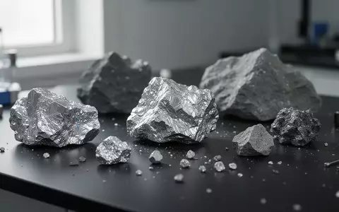 Nahaufnahme von Rohstoffen für Batterien auf einem Labortisch in professioneller, neutraler Beleuchtung. - Foto: über boerse-global.de