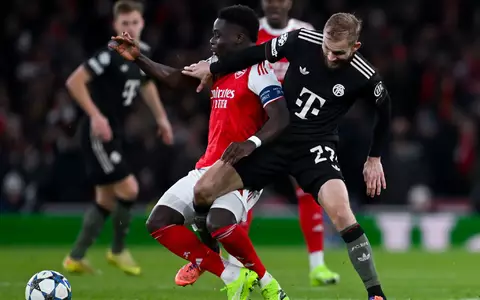 Der FC Bayern trifft in der Champions League wieder auf Arsenal. (Archivbild) - Foto: Sven Hoppe/dpa