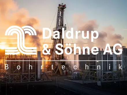 Industrielle Geothermie-Anlage in der Dämmerung, die die Erschließung erneuerbarer Energien symbolisiert. - Foto: über boerse-global.de