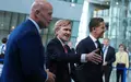 US-Verteidigungsstaatssekretär Elbridge Colby traf in Brüssel unter anderem Nato-Generalsekretär Mark Rutte (r) und US-Nato-Botschafter Matthew Whitaker. - Foto: Virginia Mayo/AP/dpa