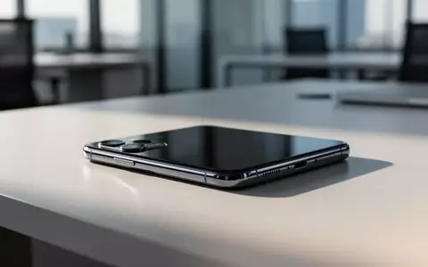 Ein modernes Smartphone liegt auf einem minimalistischen Schreibtisch in einer professionellen Büroumgebung. - Foto: über boerse-global.de
