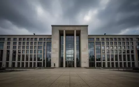 Die moderne Fassade des Bundeskanzleramts in Berlin unter einem bewölkten Himmel. - Foto: über boerse-global.de