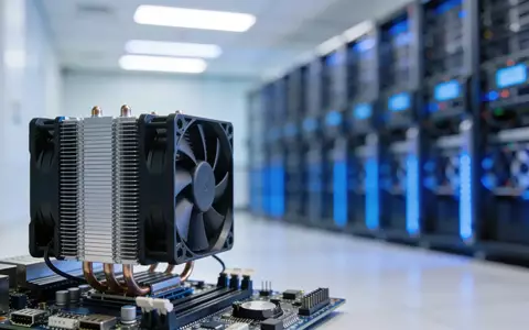 Moderne Server-Hardware mit leistungsstarken Grafikprozessoren in einem professionellen Rechenzentrum. - Foto: über boerse-global.de