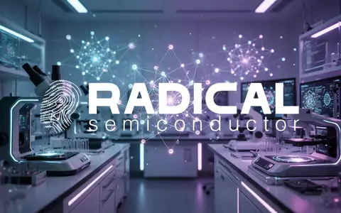 Abstrakte Darstellung von Quantencomputing-Technologie mit leuchtenden Lichtknoten in einer hochmodernen Laborumgebung. - Foto: über boerse-global.de