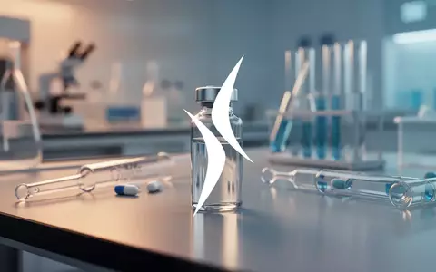 Moderne medizinische Laborumgebung mit Laborausrüstung und Glasfläschchen als Symbol für pharmazeutische Zulassungen. - Foto: über boerse-global.de
