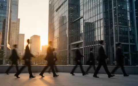 Moderne Bürogebäude im Finanzviertel von Seoul bei Sonnenuntergang - Foto: über boerse-global.de