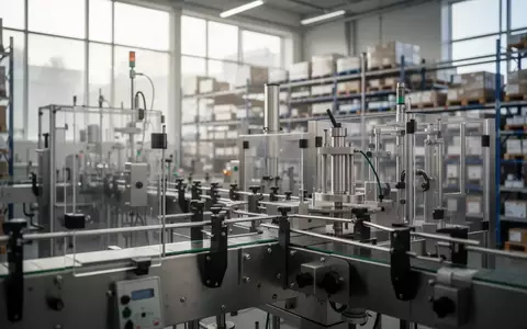 Moderne, leere Produktionshalle eines Kosmetikherstellers mit Edelstahlmaschinen und einfallendem Tageslicht. - Foto: über boerse-global.de