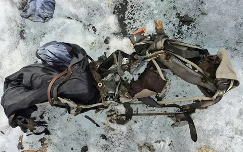 Die Ausrüstung wurde auf einem schmelzenden Gletscher in Tirol entdeckt. - Foto: Unbekannt/SPAN/APA/dpa