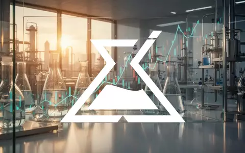 Abstrakte Darstellung der chemischen Industrie mit optimistischem Licht und moderner Ästhetik. - Foto: über boerse-global.de