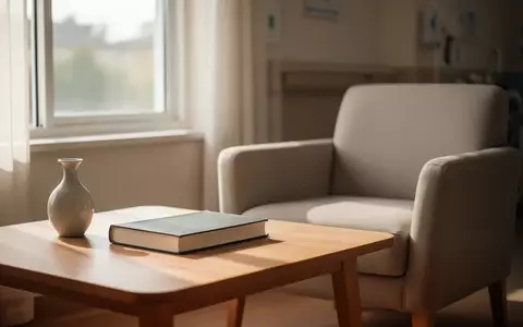 Ein ruhiger, sonnendurchfluteter Raum mit einem geschlossenen Buch auf einem Holztisch und einem Sessel im Hintergrund. - Foto: über boerse-global.de