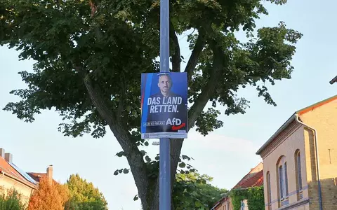 Wahlplakat vor der Landtagswahl in Sachsen-Anhalt (Archiv) - Foto: via dts Nachrichtenagentur