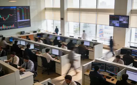 Moderne Handelsplattform in einem indischen Finanzzentrum mit Fokus auf professionelle Arbeitsumgebungen. - Foto: über boerse-global.de