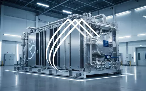 Industrielle Wasserstoff-Brennstoffzellentechnologie in einer modernen Produktionsanlage. - Foto: über boerse-global.de