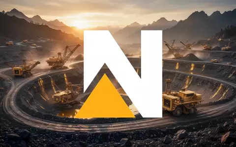 Goldmine in einer bergigen Landschaft bei Sonnenaufgang mit industriellen Maschinen. - Foto: ĂŒber boerse-global.de