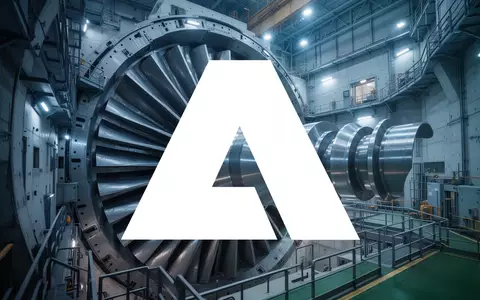Moderne Wasserturbine in einem Wasserkraftwerk als Symbol für erneuerbare Energien und industrielle Großprojekte. - Foto: über boerse-global.de