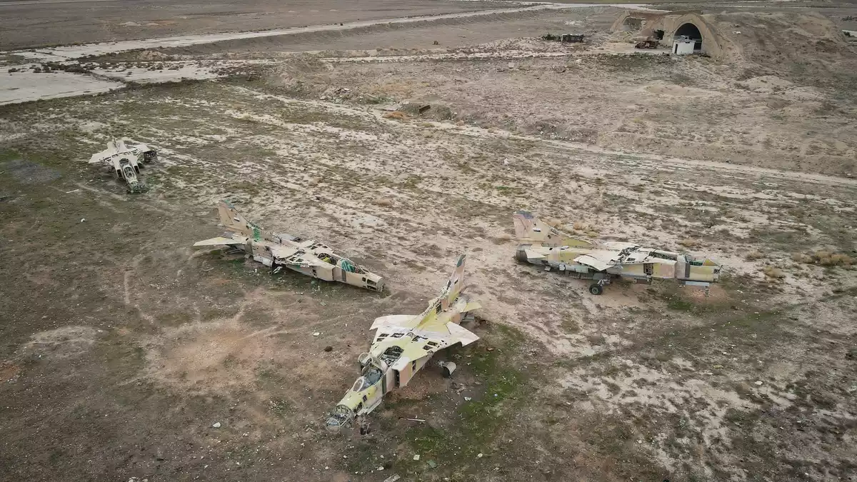 In der vergangenen Woche hat das israelische Militär einen syrischen Militärflugplatz nahe der türkischen Grenze bombardiert. (Archivbild) - Bild: Omar Albam/AP/dpa