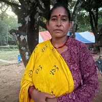 «Nichts ist sicher», sagt die 49-jährige Nepalesin Parbati Adhikari. - Foto: Dirk Godder/dpa