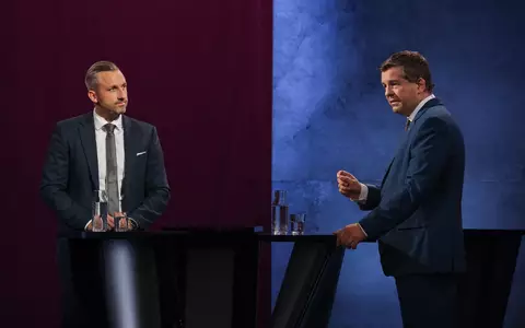 AfD-Spitzenkandidat Ulrich Siegmund und CDU-Spitzenkandidat Sven Schulze stehen sich noch bei mehreren Duellen gegenüber. (Archivbild) - Foto: Klaus-Dietmar Gabbert/dpa