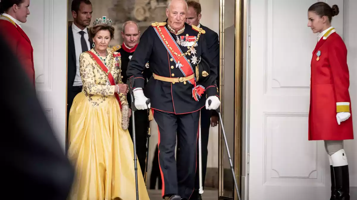 Königin Sonja ist erneut ins Krankenhaus zu ihrem Mann gefahren. (Archivbild) - Bild: Mads Claus Rasmussen/Ritzau Scanpix Foto/AP/dpa