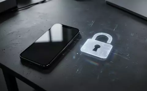Ein Smartphone auf einem dunklen Schreibtisch als Symbol für Online-Betrug und digitale Sicherheit. - Foto: über boerse-global.de